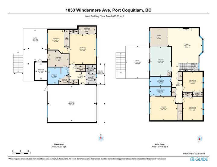 Property Photo: 1853 Windermere Avenue BC V3B 2K5