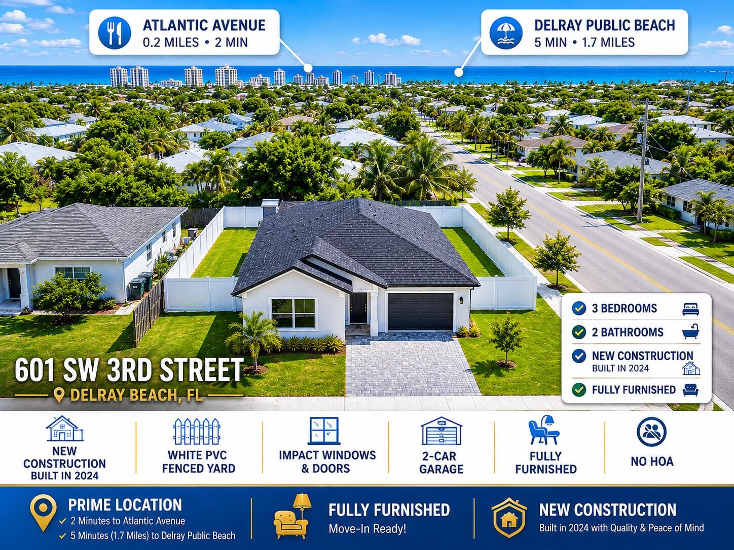 Property Photo:  601 SW 3rd Street  FL 33444 