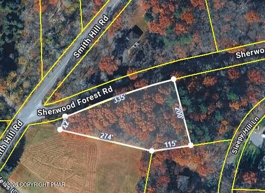 Property Photo:  Lot Sherwood Forest Road  PA 18353 