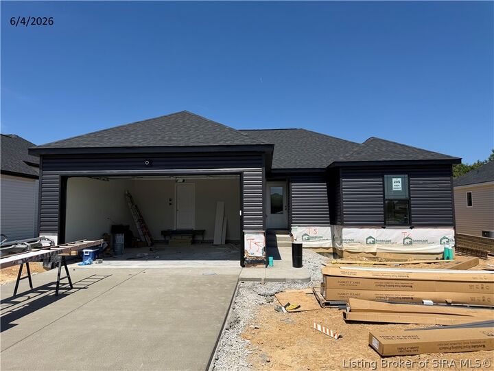 Property Photo:  2627 Vineyard Way Lot 205  IN 47143 