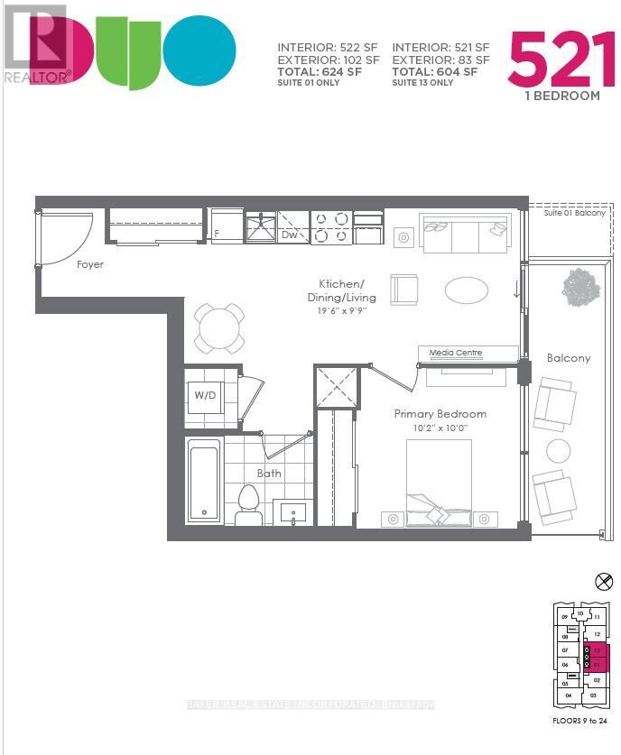 Property Photo:  260 Malta Avenue 1801  ON L6Y 6L7 