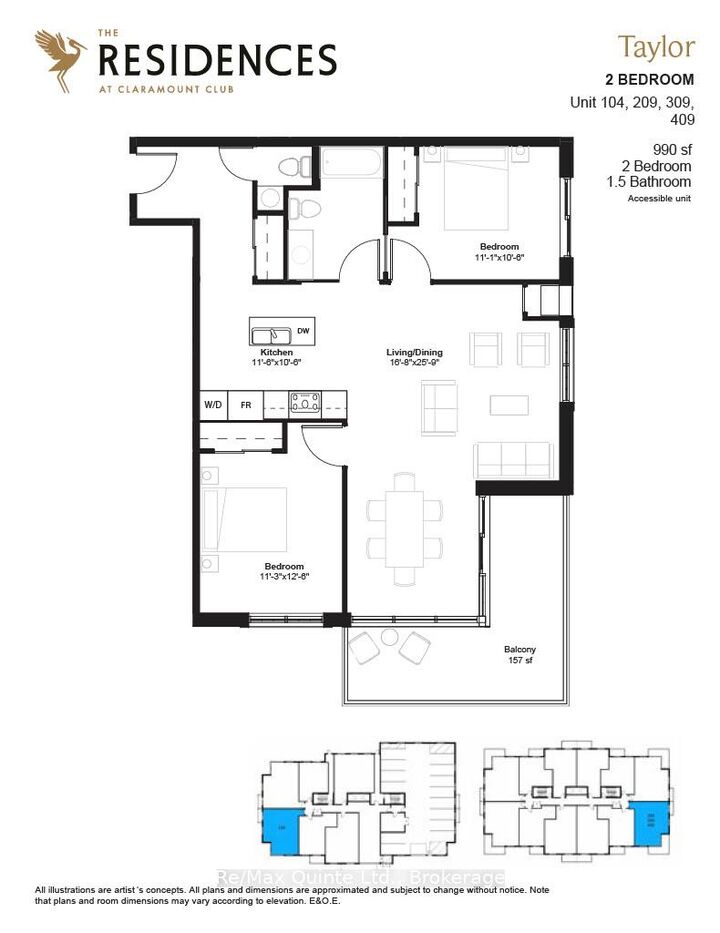 Property Photo: 12 Clara Drive 209 ON K0K 2T0