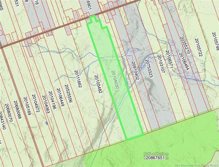 Property Photo:  Lot Ch. Val-Doucet  NB E8R 2A8 