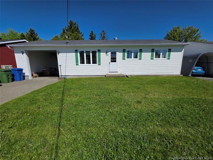 Property Photo: 18 Des Soeurs Street NB E7B 1G6