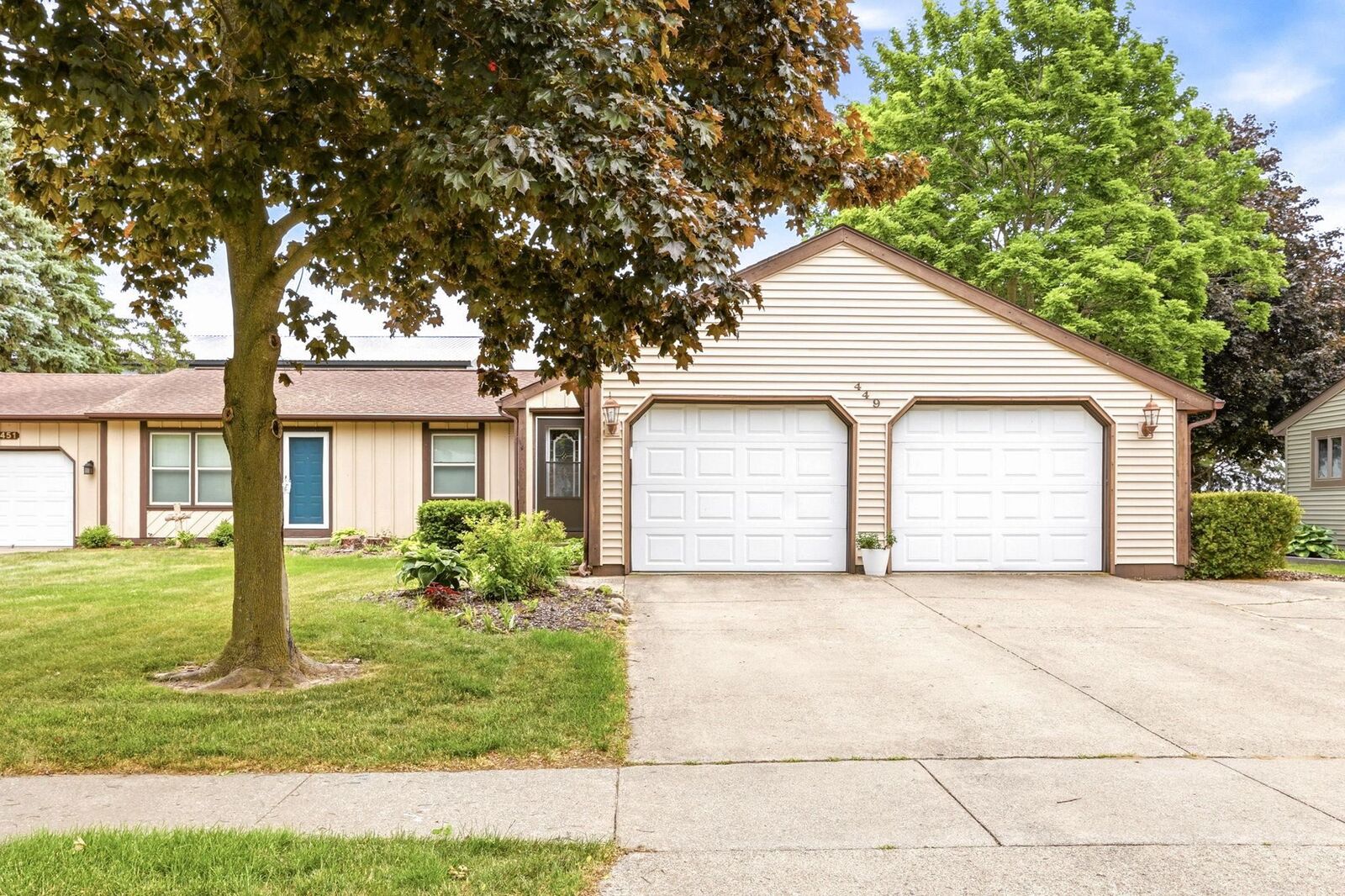 Property Photo:  449 Zehnder Drive  MI 48734 
