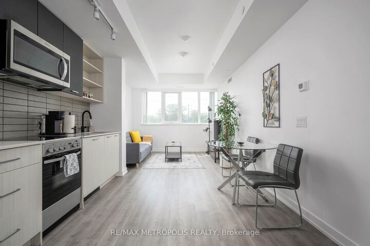 Property Photo: 2300 St Clair Avenue W 307 ON M6N 0B3