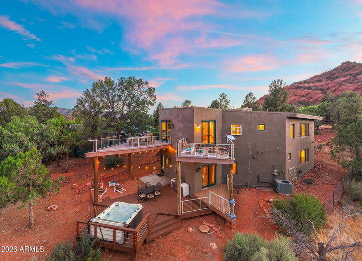 Property Photo: 1960 Red Rock Loop Road AZ 86336