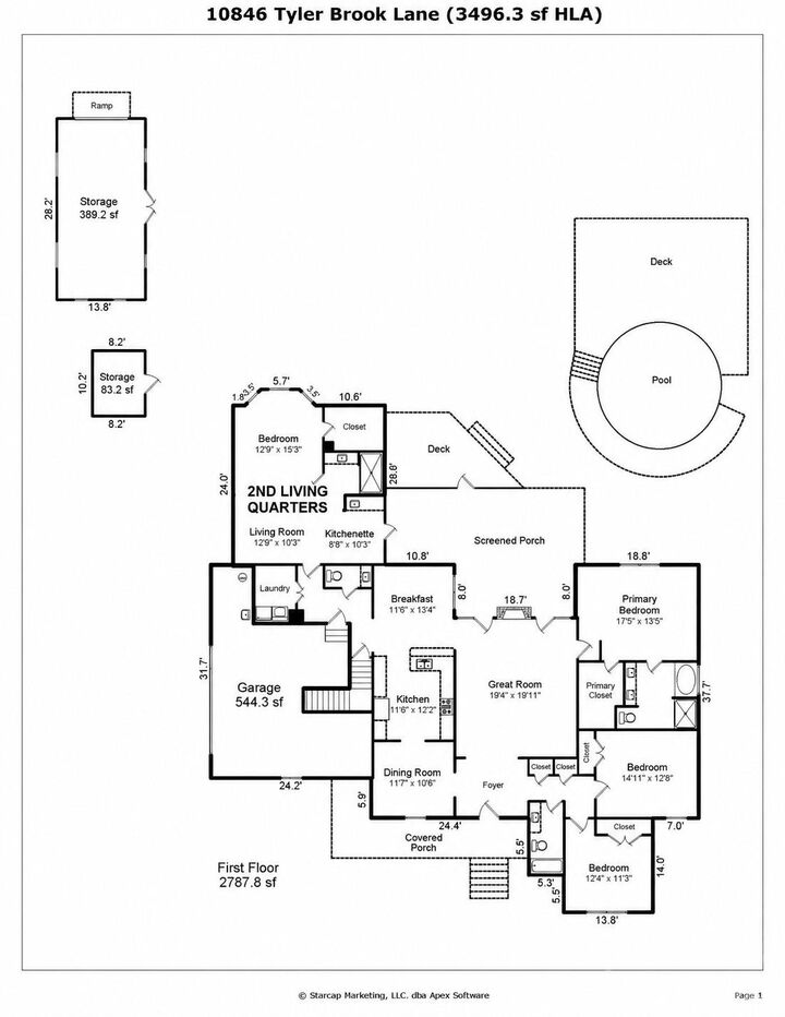 Property Photo:  10846 Tyler Brook Lane  NC 28227 