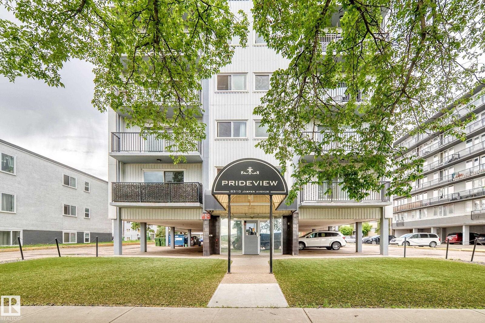 Property Photo:  8310 Jasper Avenue NW 505  AB T5H 3S3 