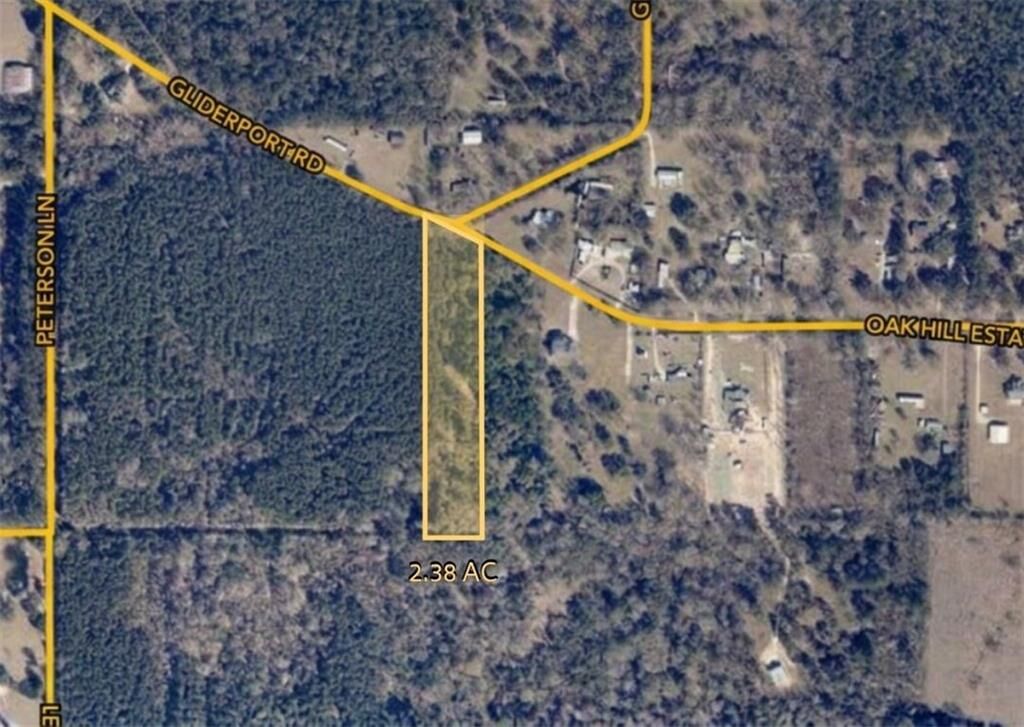 Property Photo: 2.38 Ac Gliderport Road LA 70446