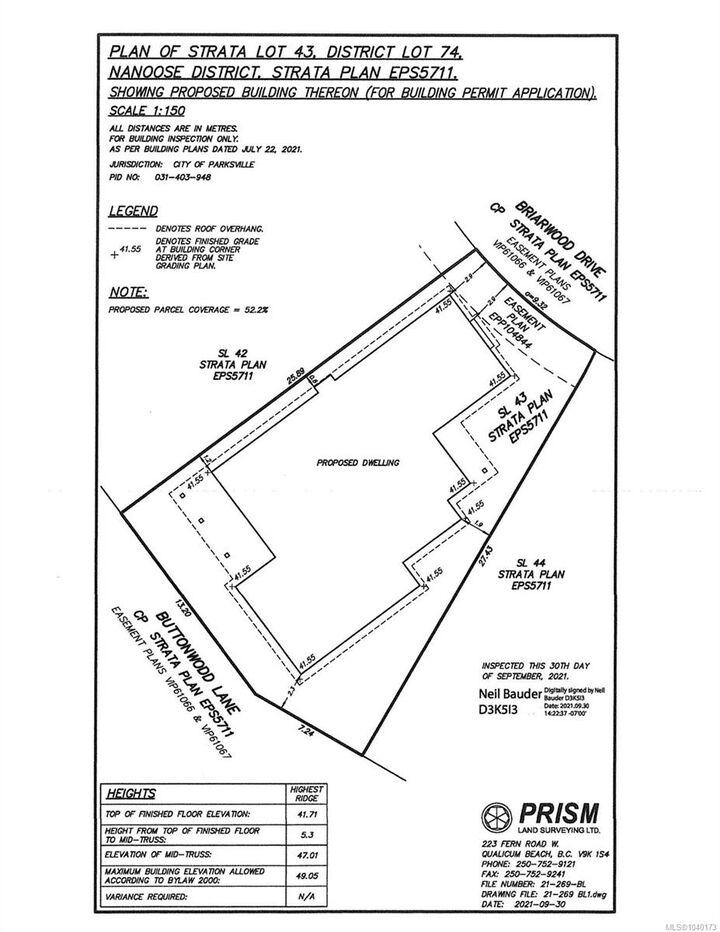 Property Photo:  669 Briarwood Dr Lot 43  BC V9P 0G5 