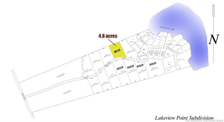 Property Photo:  Lot 22 Misty Mountain Lane  NB E5C 0E5 
