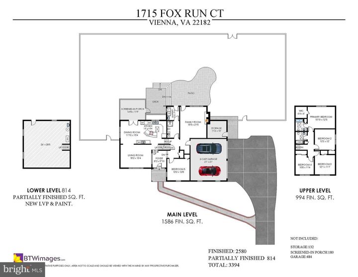 Property Photo: 1715 Fox Run Court VA 22182