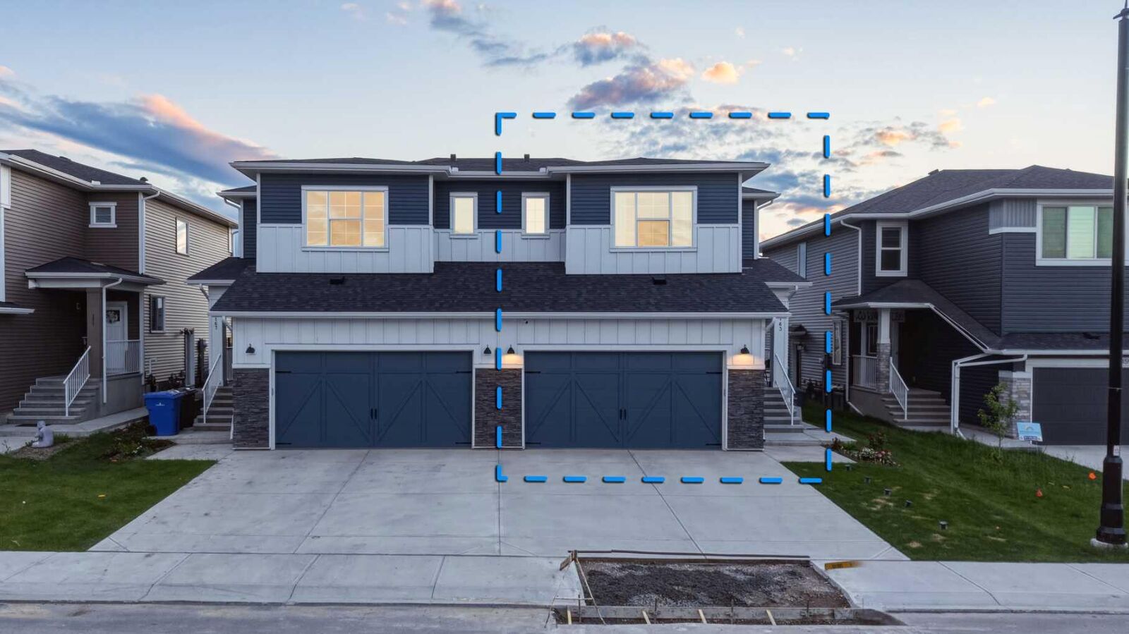 Property Photo: 163 Dawson Wharf Rise Mount AB T1X 2X3