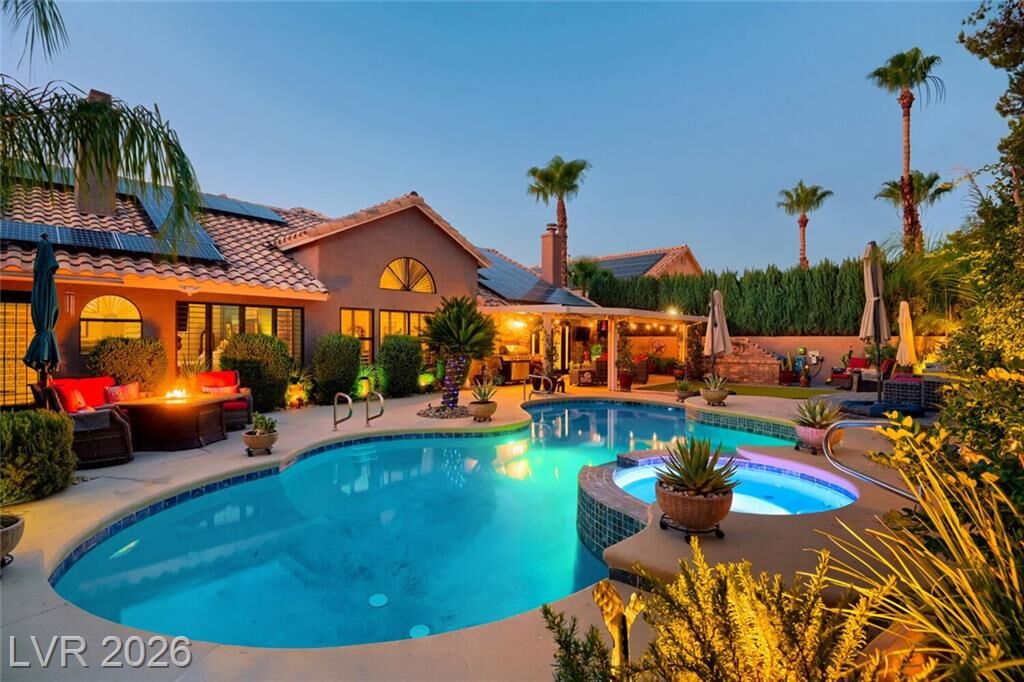 Property Photo:  10005 North Mahogany Grove Lane  NV 89117 