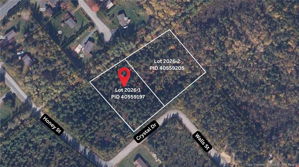 Property Photo:  Lot 2026-1 Crytal Drive  NB E1N 3P7 