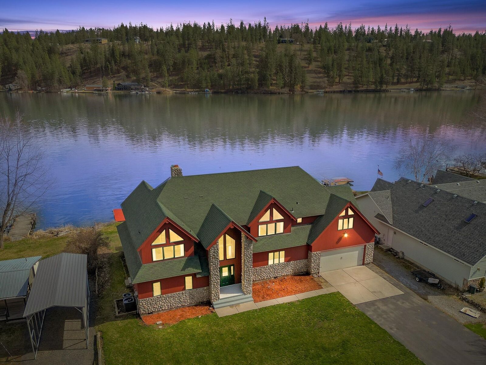 Property Photo:  23612 N Westlake Dr  WA 99026 