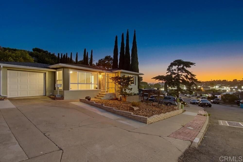 Property Photo: 4142 Vista Grande Drive CA 92115