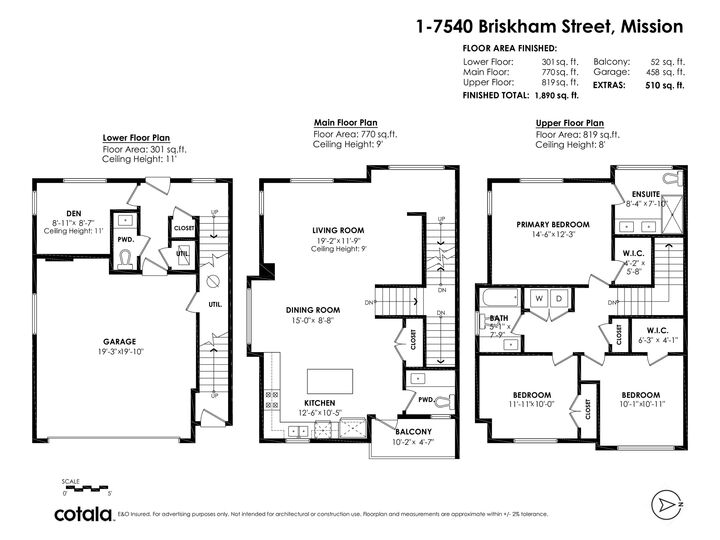 Property Photo: 7540 Briskham Street 1 BC V2V 3L8
