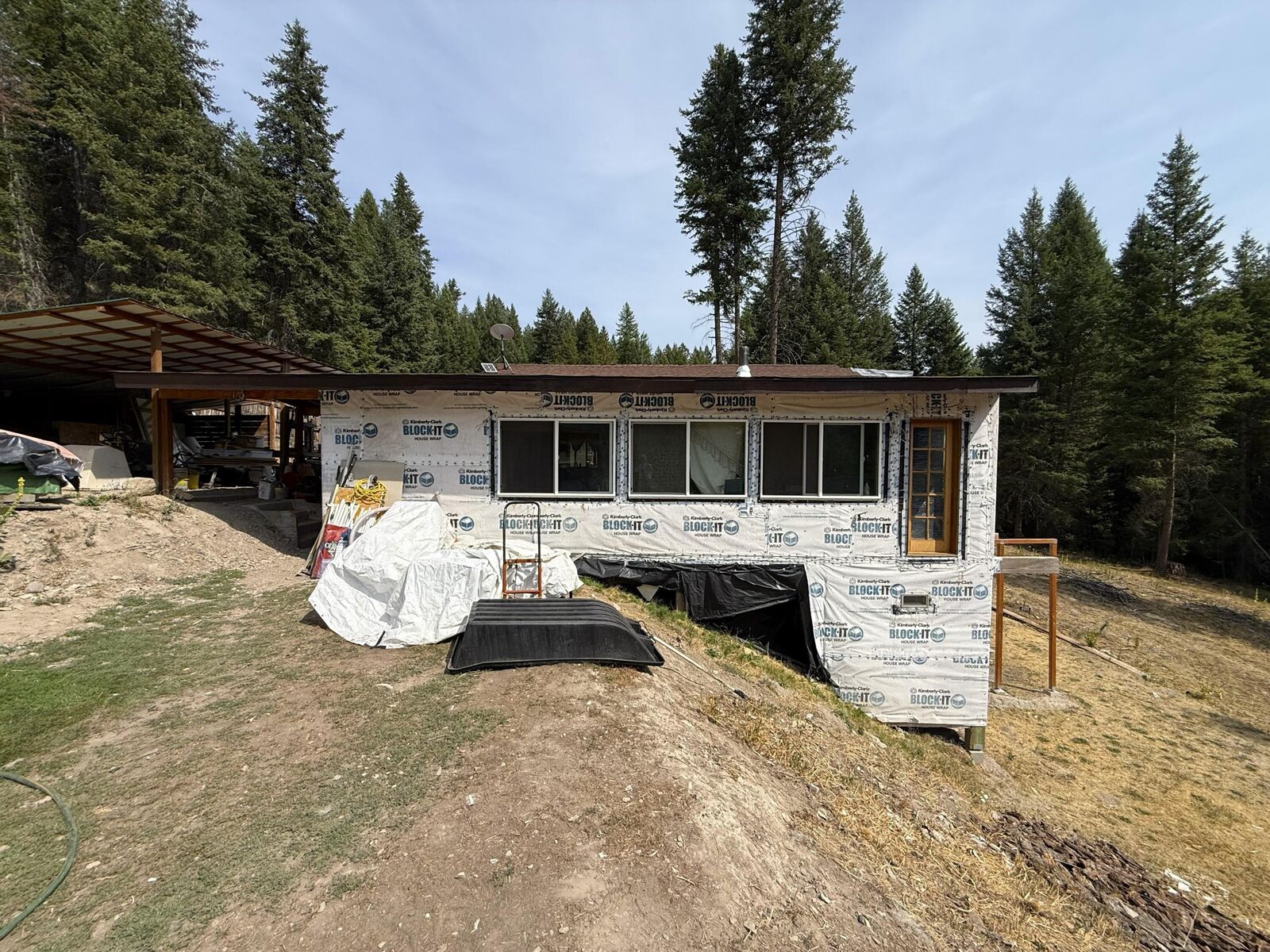 Property Photo:  154 W Fork Cougar Creek Rd  WA 98859 