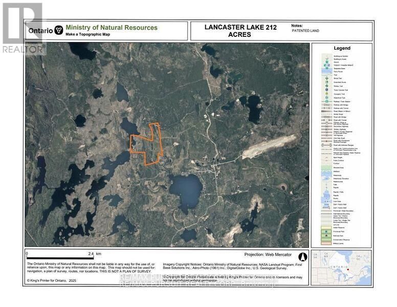 Property Photo:  No Road Lancaster Lake Vacant Land  ON P2N 3J1 
