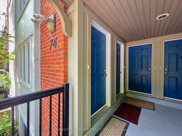 Property Photo: 74 Munro Street 2 ON M4M 2S9