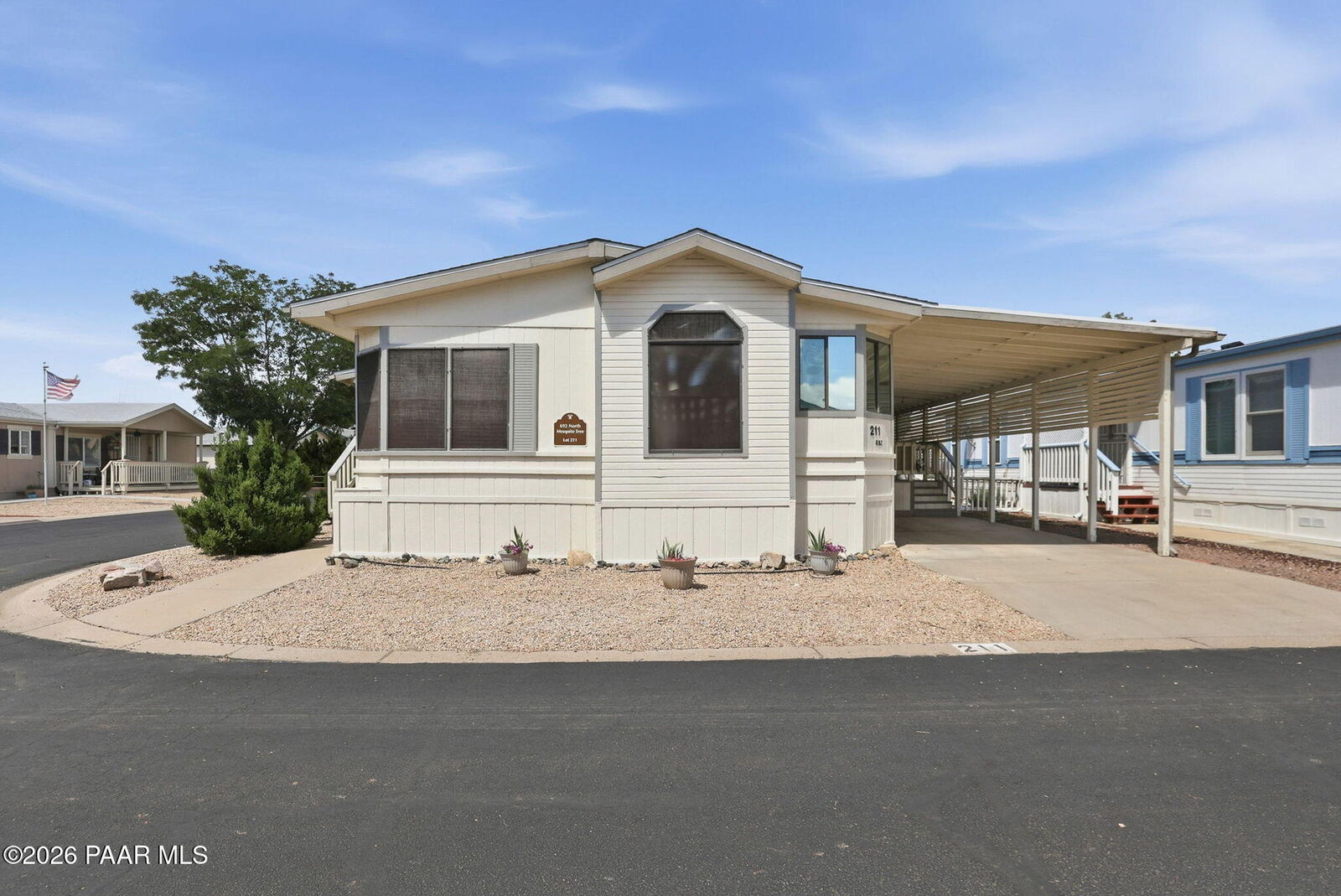 Property Photo: 692 N Mesquite Tree Drive 211 AZ 86327