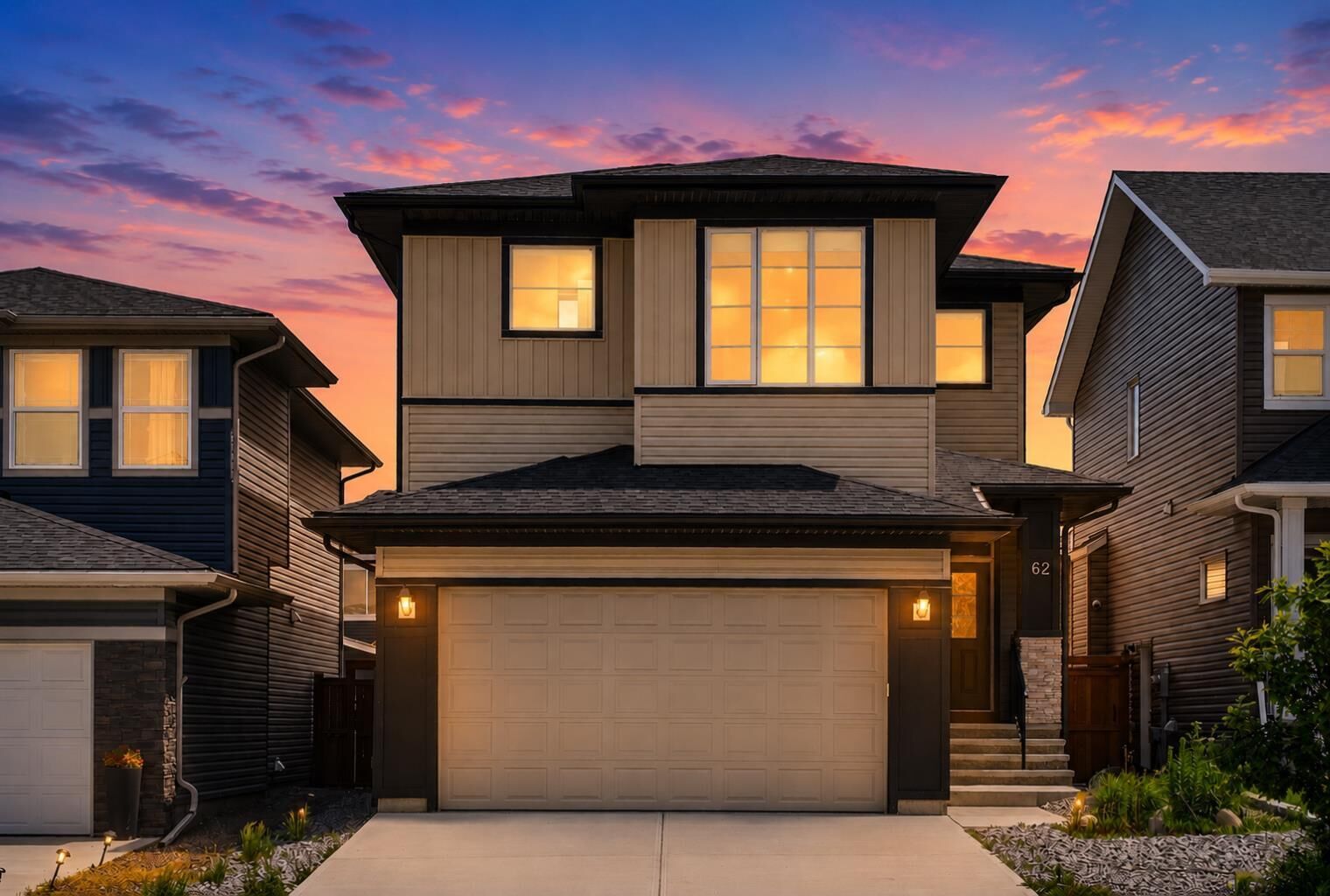 Property Photo: 62 Evansfield Green NW AB T3P 1J9