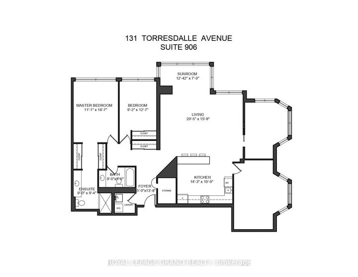 Property Photo:  131 Torresdale Avenue S 906  ON M2R 3T1 