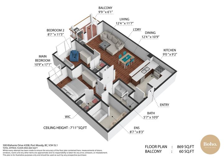 Property Photo:  500 Klahanie Drive 208  BC V3H 5L1 