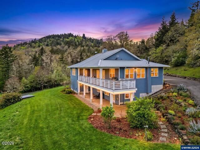 Property Photo: 23505 Gooseneck Creek Road OR 97378