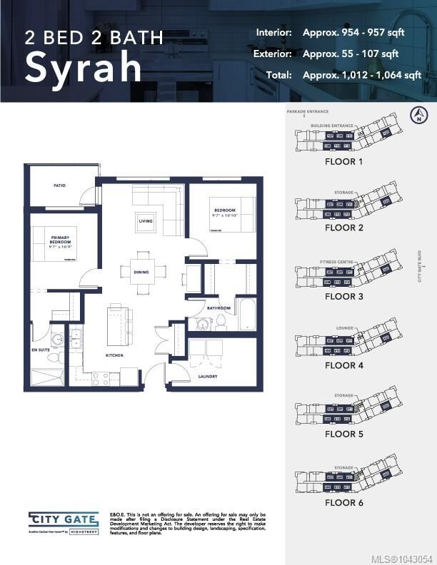 Property Photo: 2390 City Gate Blvd #509 BC V9B 7E8