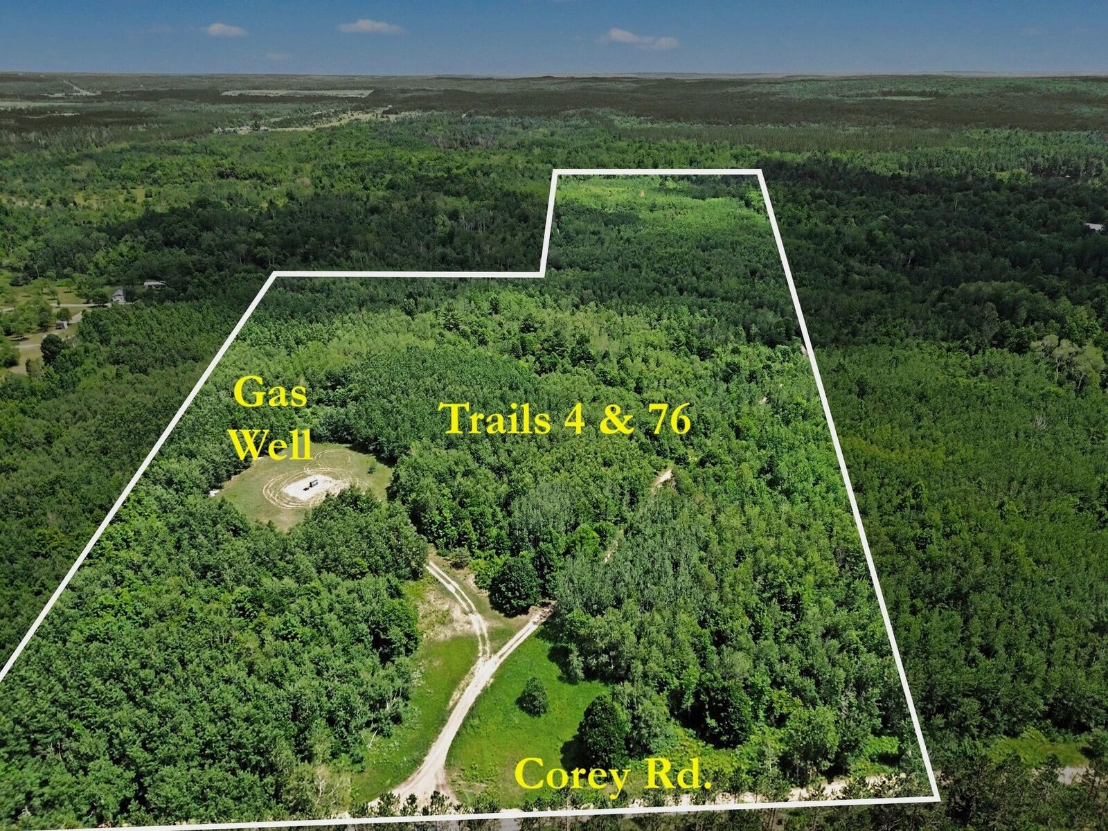 Property Photo: Vl Corey Road MI 49659