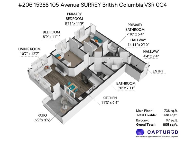 Property Photo: 15388 105 Avenue 206 BC V3R 0C4