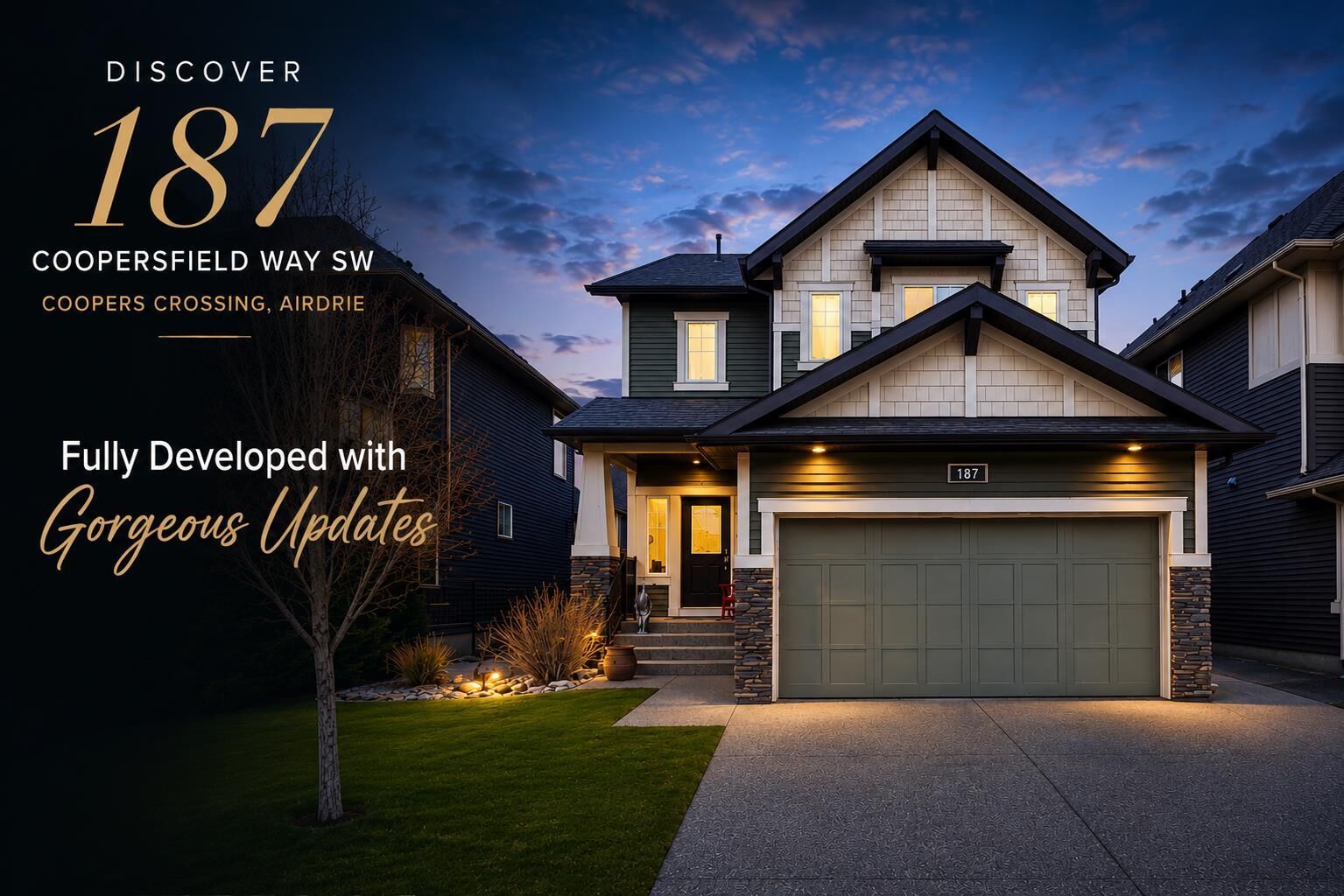 Property Photo:  187 Coopersfield Way SW  AB T4B 4K6 