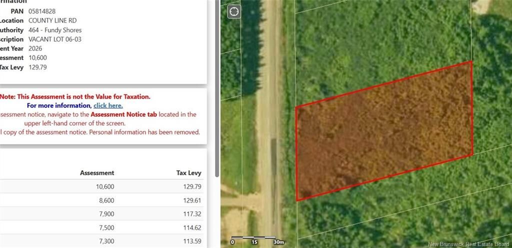 Property Photo:  Vacant Lot-2 Route 790  NB E5J 1S2 