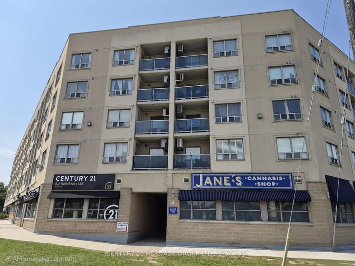 Property Photo: 160 Wellington Street 513 ON L4G 1J3