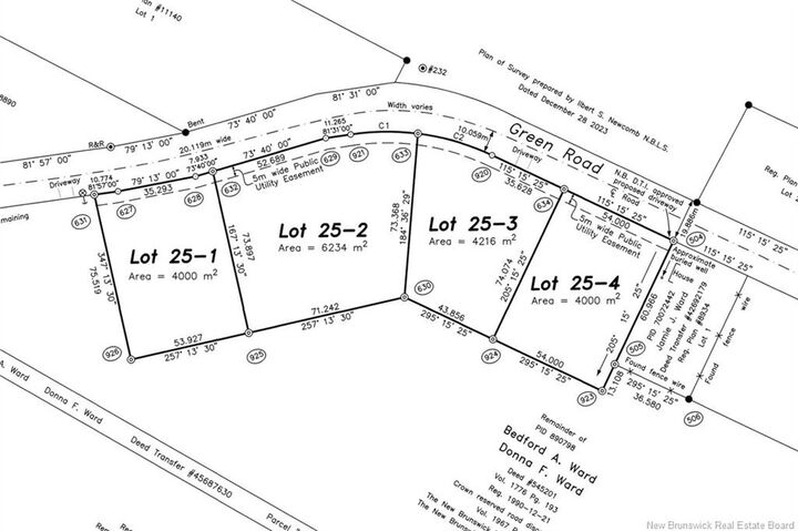 Property Photo:  Lot 25-2 Green Road  NB E4L 2J3 