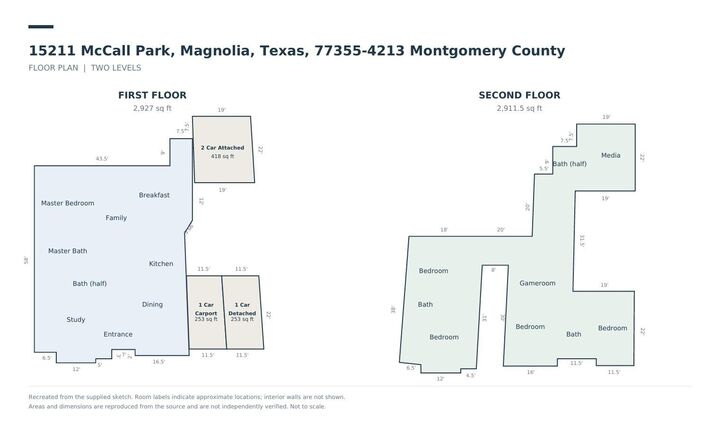 Property Photo:  15211 McCall Park  TX 77355 