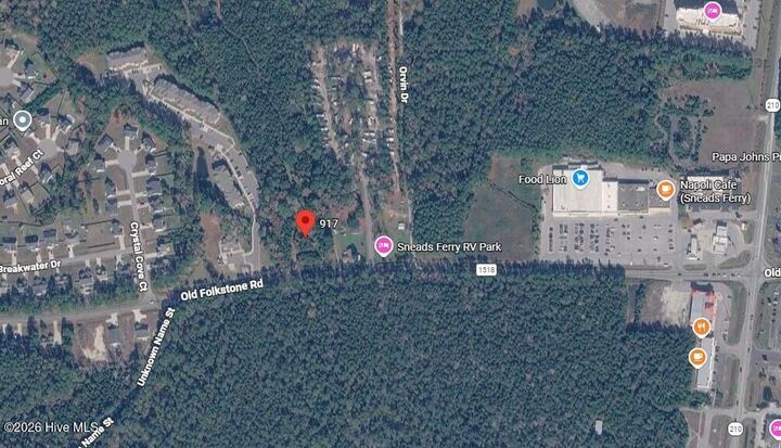Property Photo: 917 Old Folkstone Road NC 28460