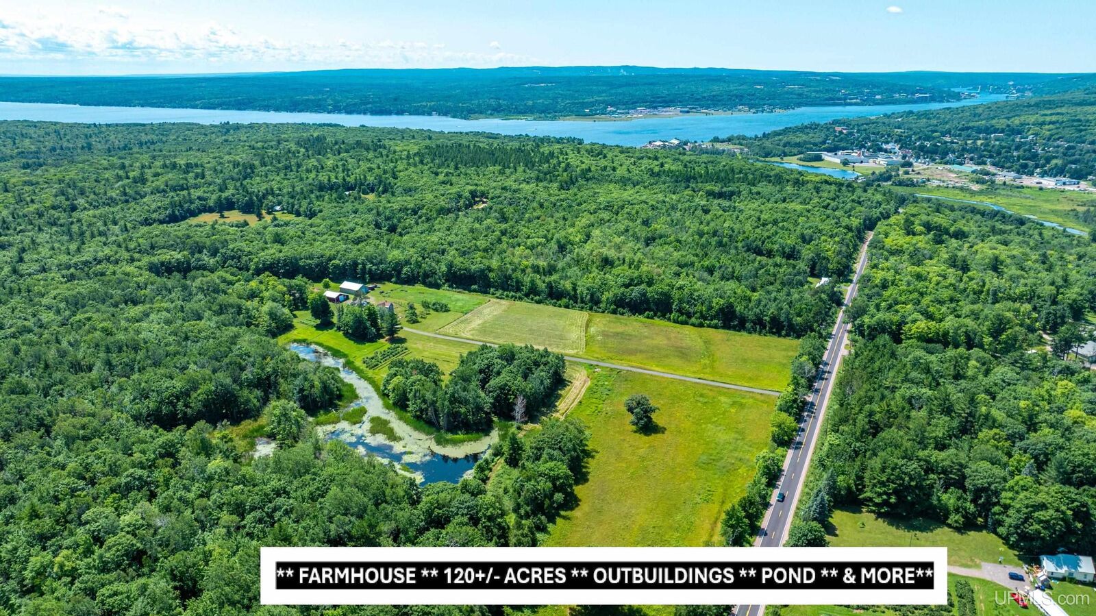 Property Photo: 24551 Upper Point Mills Road MI 49930