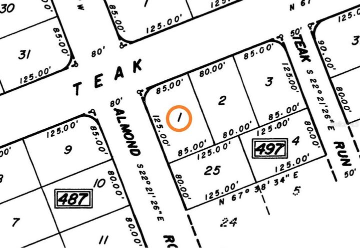 Property Photo:  Teak Road  FL 34472 