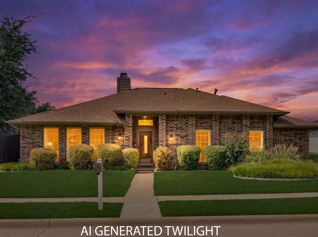 Property Photo: 1208 Fox Hollow Drive TX 75007