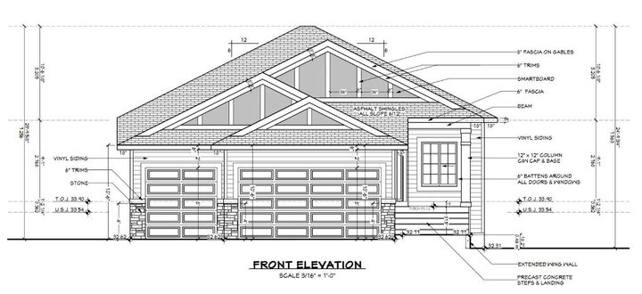 Property Photo: 809 Hampshire Crescent NE AB T1V 0E3