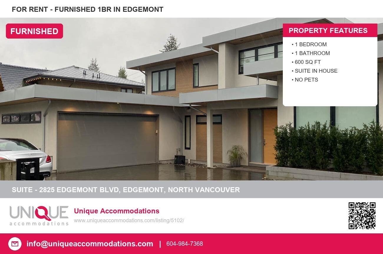Property Photo:  2825 Edgemont Suite  BC V7R 2N3 