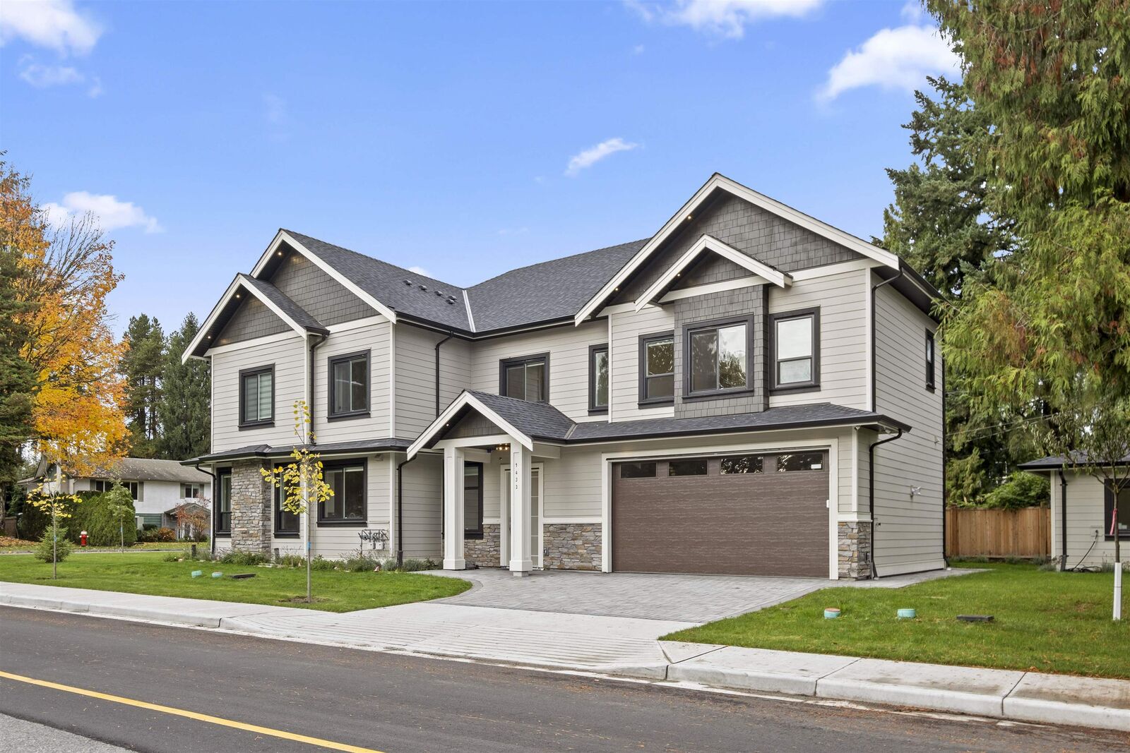 Property Photo: 1433 Barberry Drive 1 BC V3B 1G2