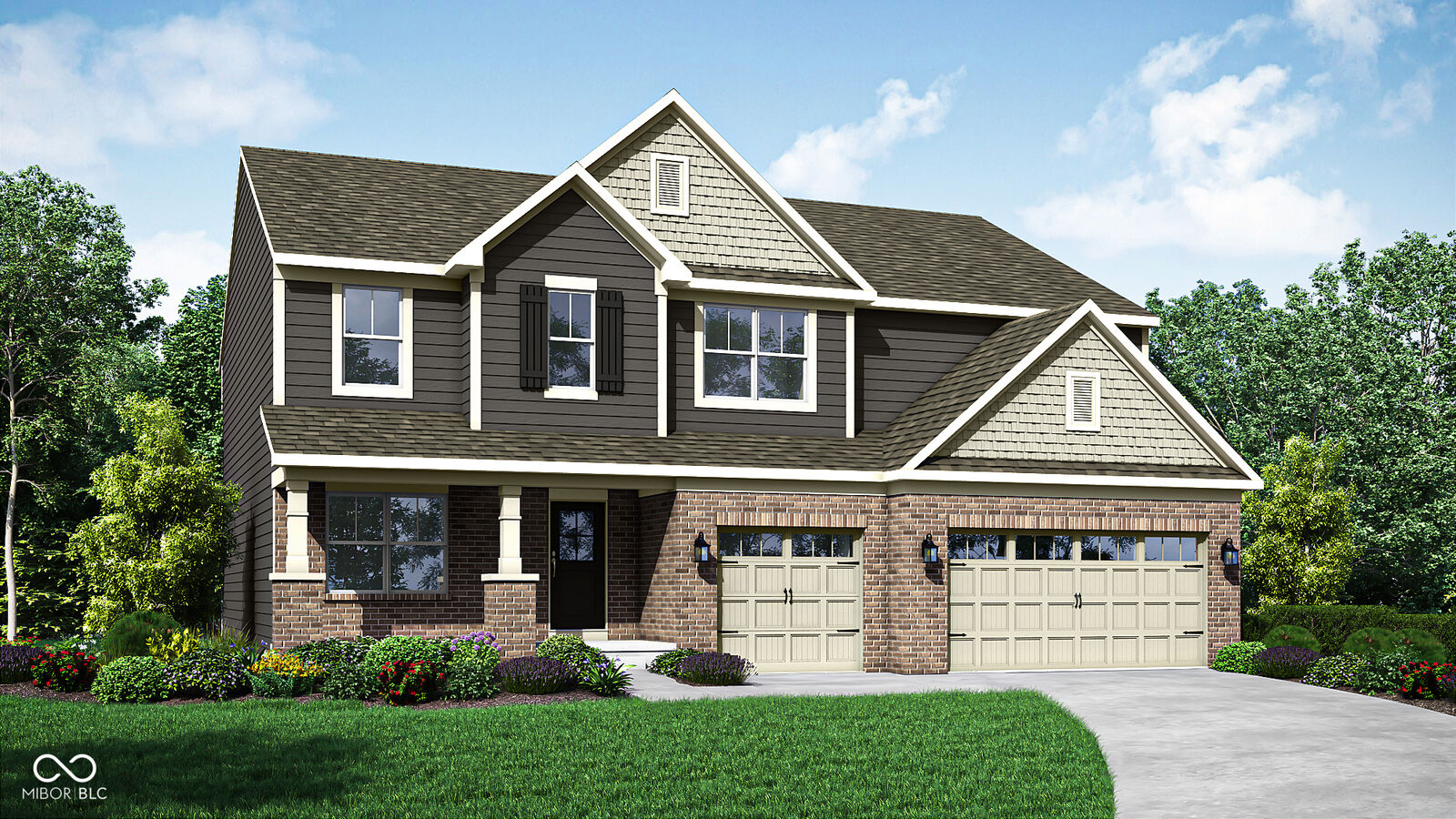 Property Photo: 1599 Vista Ridge Court IN 46143