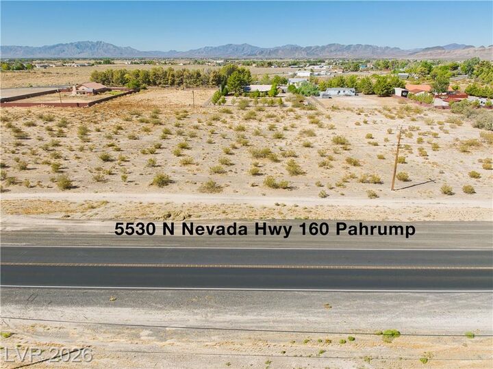 Property Photo:  5530 North Nevada Highway 160  NV 89060 