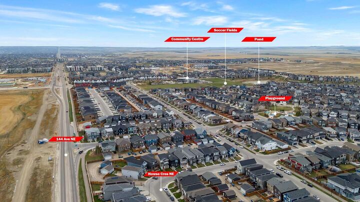 Property Photo: 132 Howse Crescent NE AB T3P 1L5