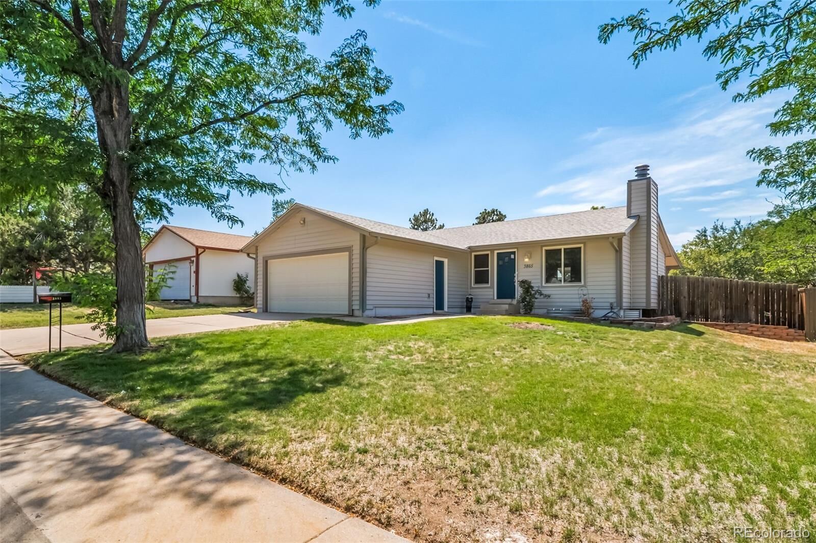 Property Photo: 3865 S Nucla Street CO 80013